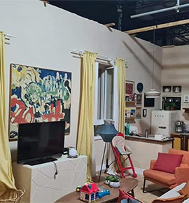 Allestimento climatizzatori set cinematografico foto 3