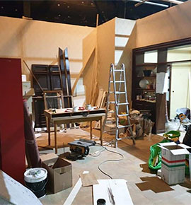 Allestimento climatizzatori set cinematografico foto 8