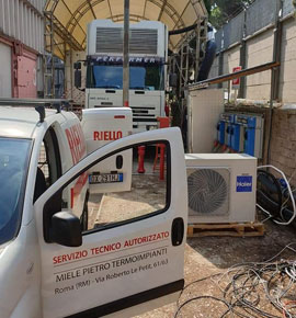 Noleggio Climatizzatori Camion Regia Studi RAI Roma 5