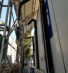 Noleggio Climatizzatori Camion Regia Studi RAI Roma 6
