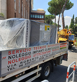 Noleggio Gruppo Frigo Clinica Villa Betania