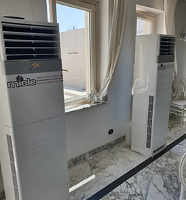 Noleggio Climatizzatori Ristorante Villa Le Rose