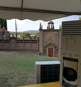 Noleggio Climatizzatori Tensostruttura evento Gucci